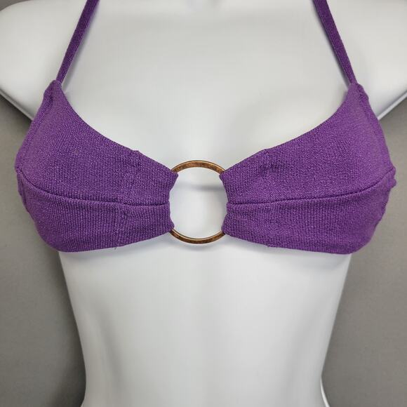 Cia Maritima Bikini Swimsuit Womens Small 38 Top Bottom Brazilian Beach Swimwear - Picture 13 of 16